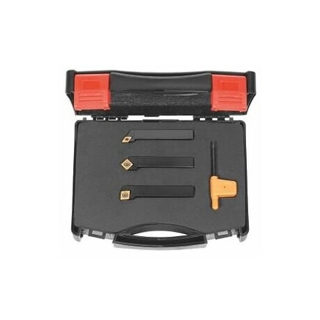 Holex Indexable Turning Toolholder, SCLCR 1212F09; SDJCR 1212F07; SSSCR 1212F09, for CC 3 Inserts, R-Hand 265130 12